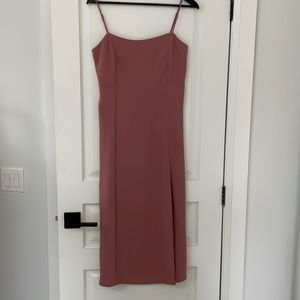 BABATON Slit Slip Dress